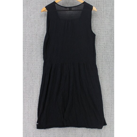 Boss Orange By Hugo Boss Dress Womens Large L Black Solid Sleeveless Designer - Picture 6 of 8
